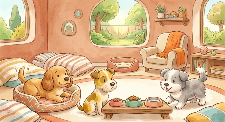 Alimentación del perro en la residencia canina