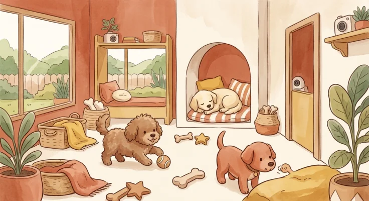 Residencia canina con cámaras: ver a tu perro a distancia
